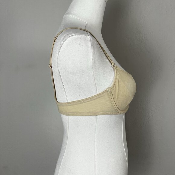 Cosabella Soire Molded Bra Sand Beige Underwire Semi Sheer Size 34B‎ NEW - Picture 4 of 9
